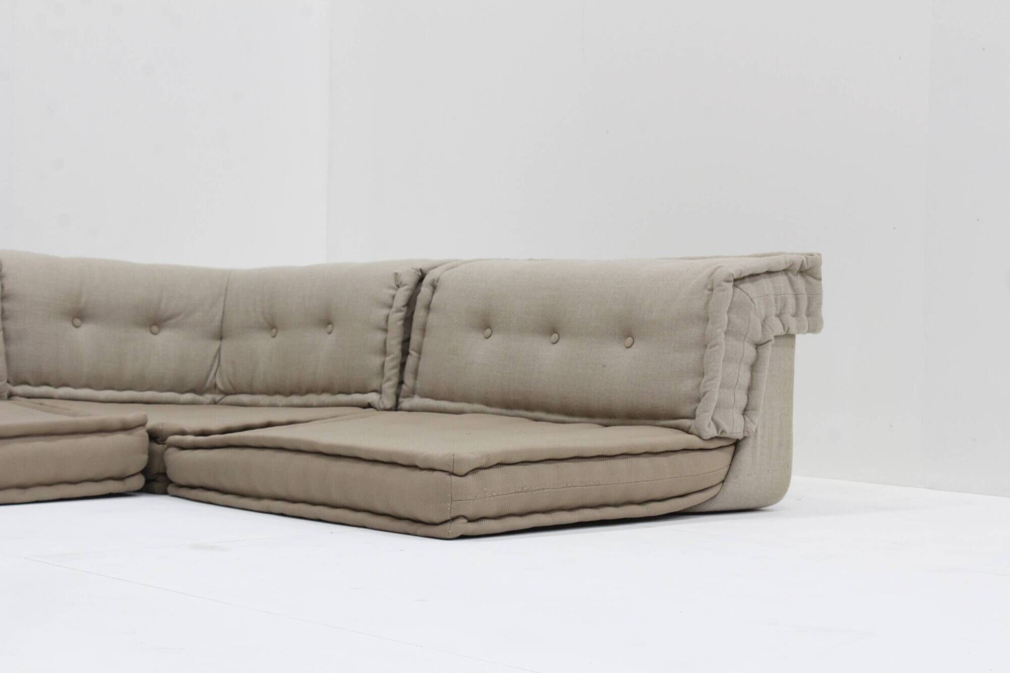 Roche Bobois Mah Jong sofa design by Hans Hopfer, set of 9