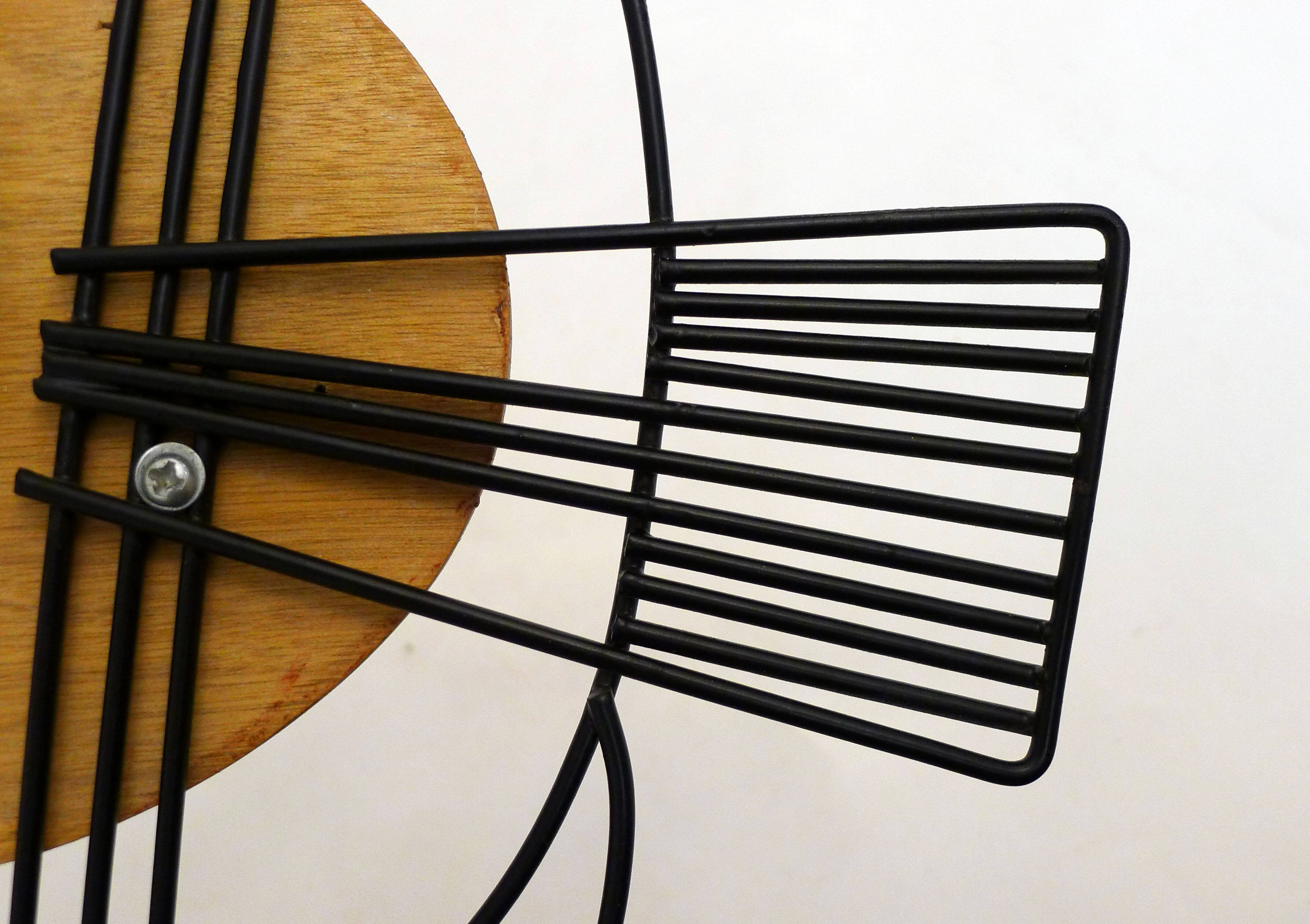 Fish midcentury clock