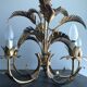 Palm leaf chandelier 1970