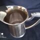Art Deco water carafe in silver metal