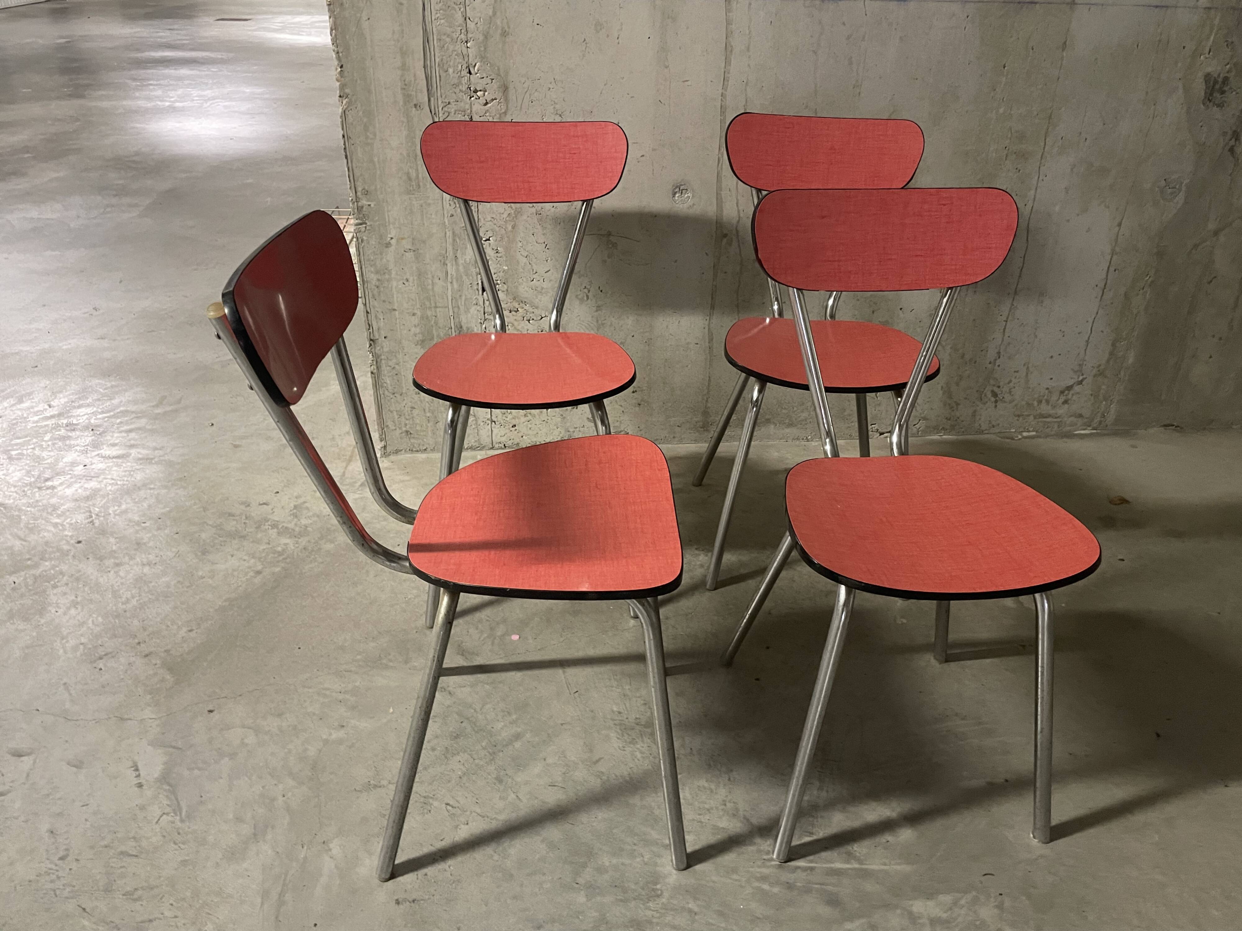 1960s formica chairs
