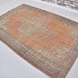 Oushak Turkish Orange Carpet sku 1703