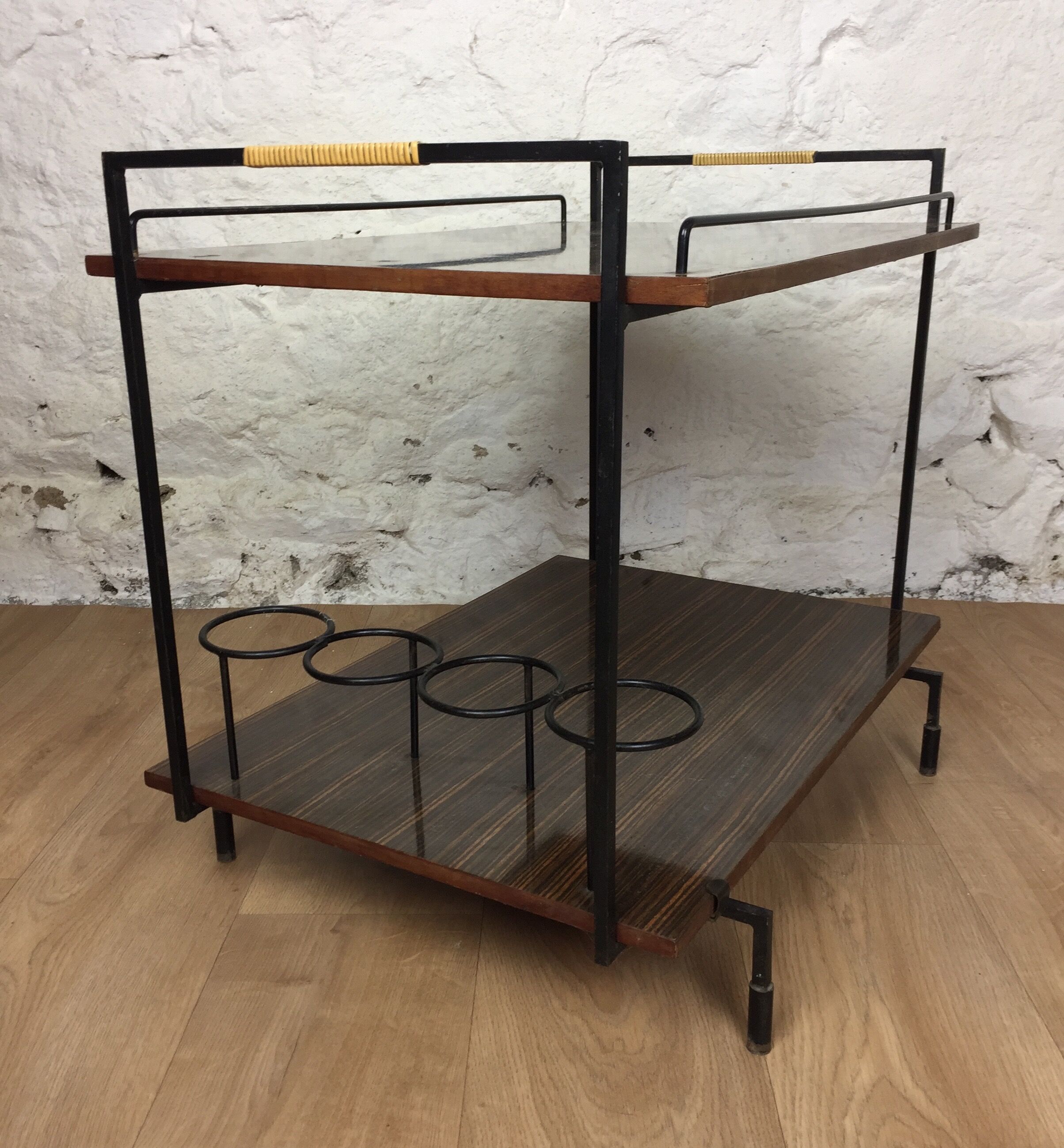 Desserte Metal Bar and 1950s Formica