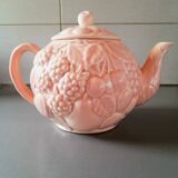 Fruit slip teapot, Salins France.