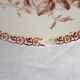 11 flat plates Terre De Fer Gien model Mai circa 1900