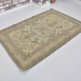 Geometric Anatolian Green Rug sku 1174