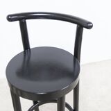 Pair of Baumann high stools, Dialog model, 79 cm