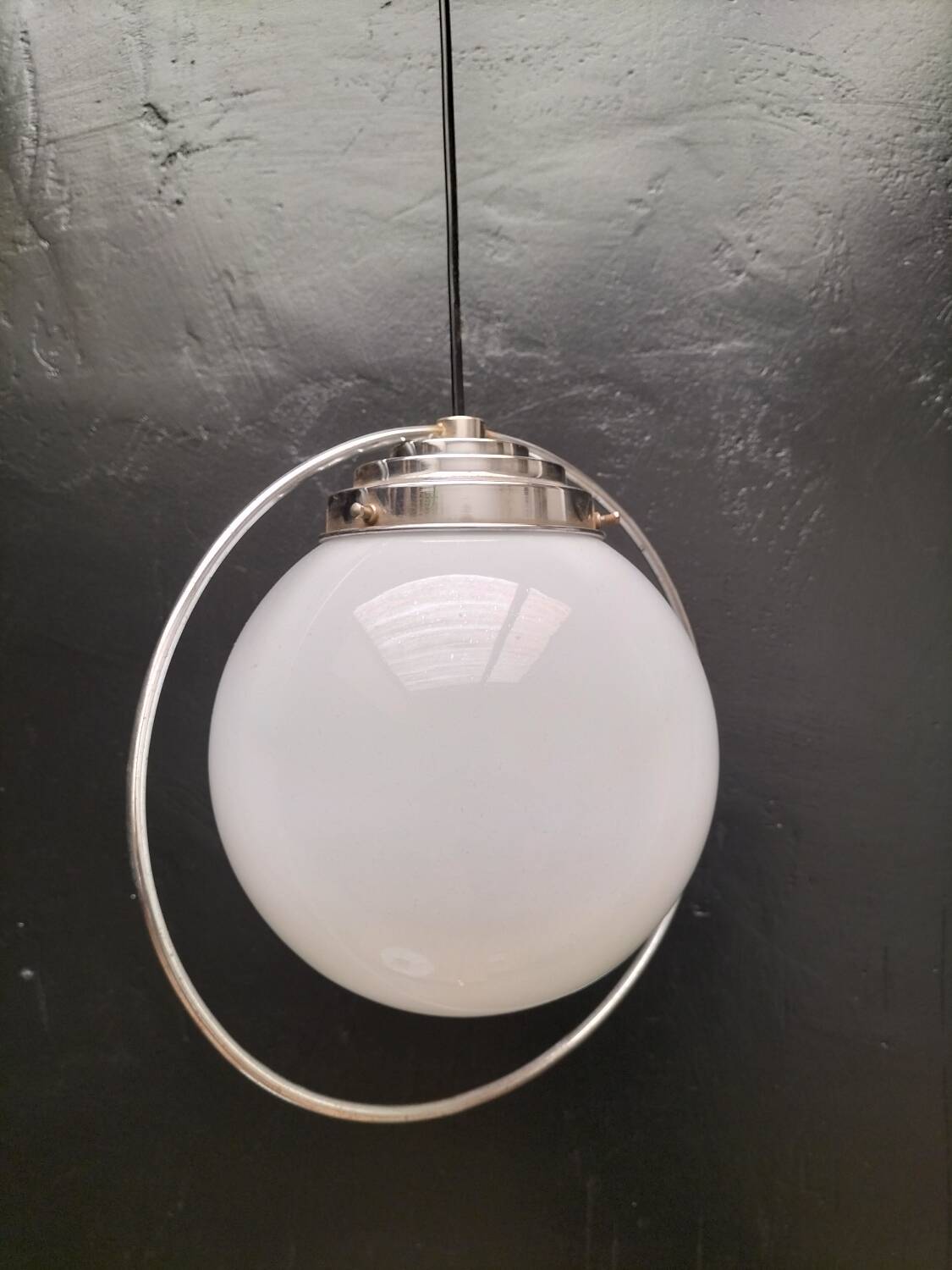 Opaline ball pendant