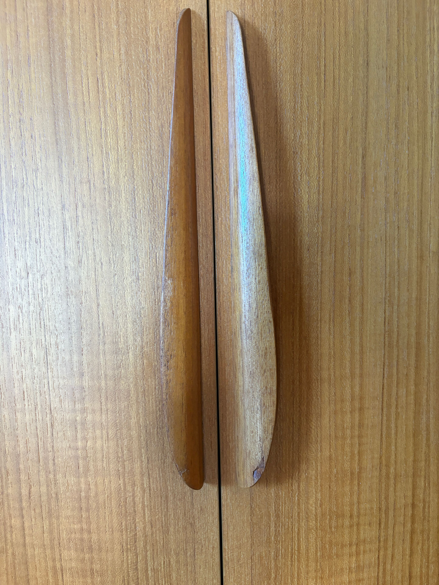 Vintage teak wardrobe