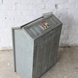 Industrial stacking bins in railway