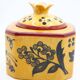 Tropical earthenware box by Gallo Design Villeroy and Boch Group like a sugar bowl