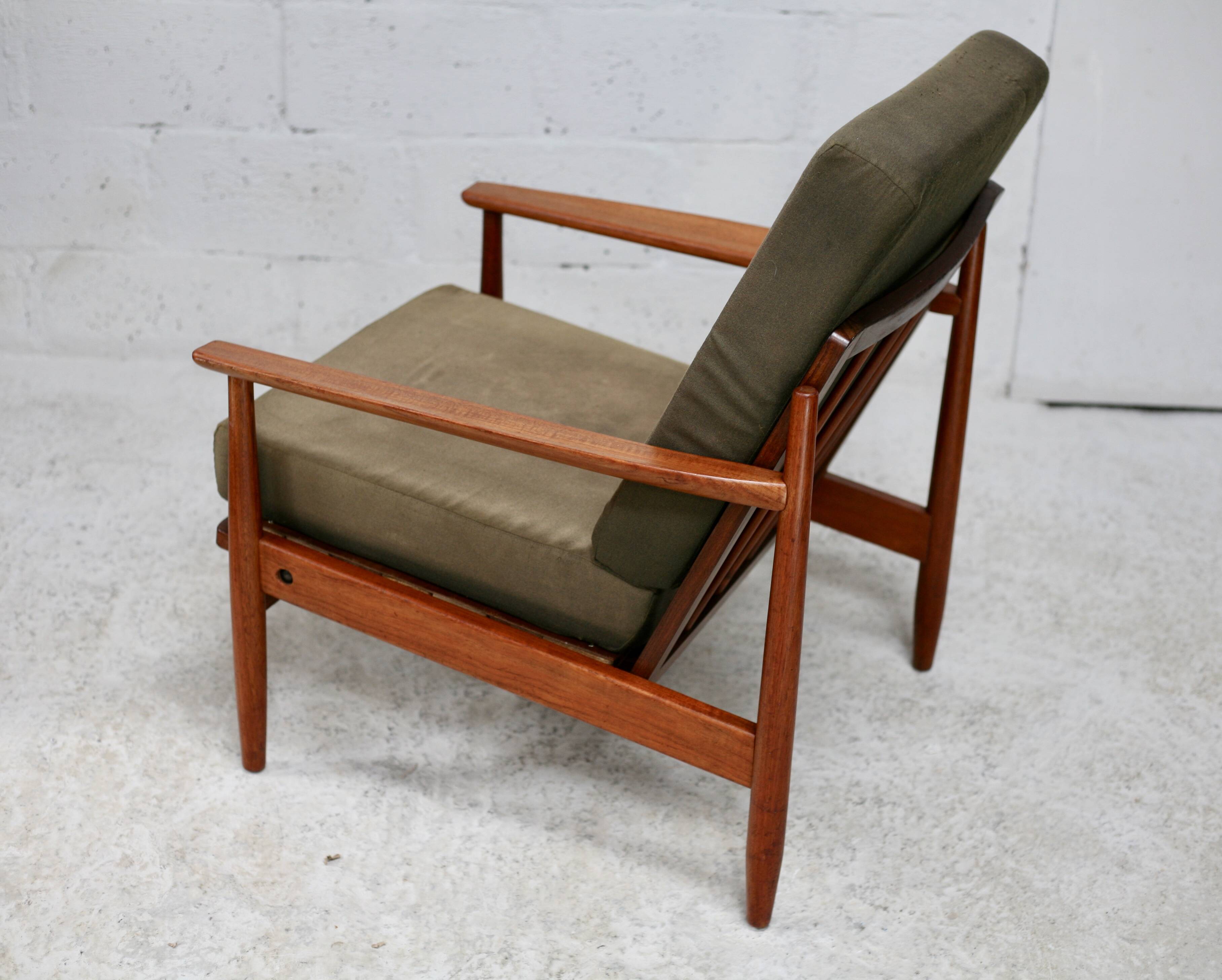 Scandinavian armchair, circa 1960