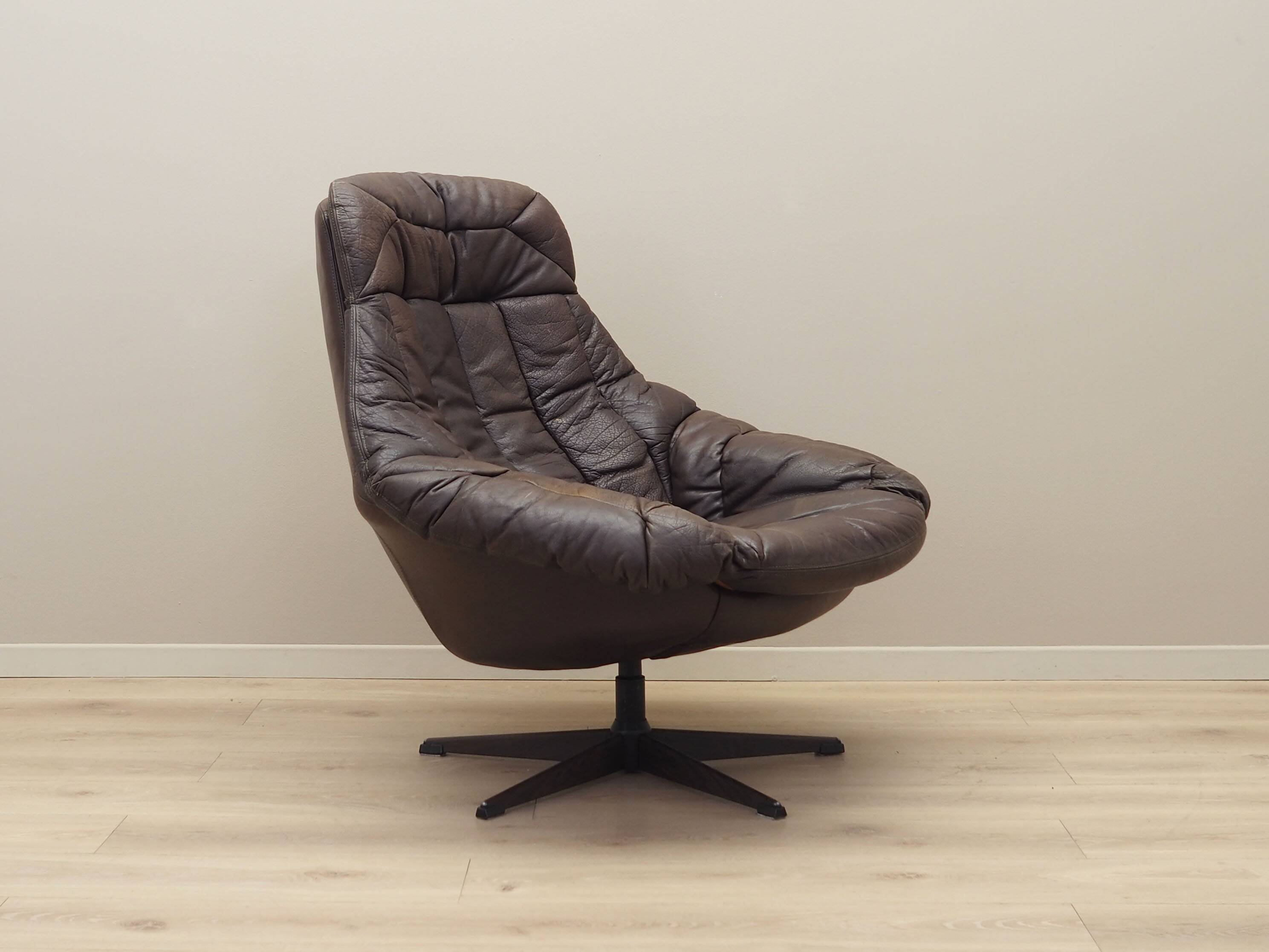 chaise de bureau fauteuil scandinave danois en teck années 60 - I575