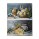 Paire de tableaux "Nature morte"
