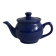 Petite théière en porcelaine bleue