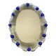 Vintage Simoeng Hand-Carved Venetian Oval Mirror