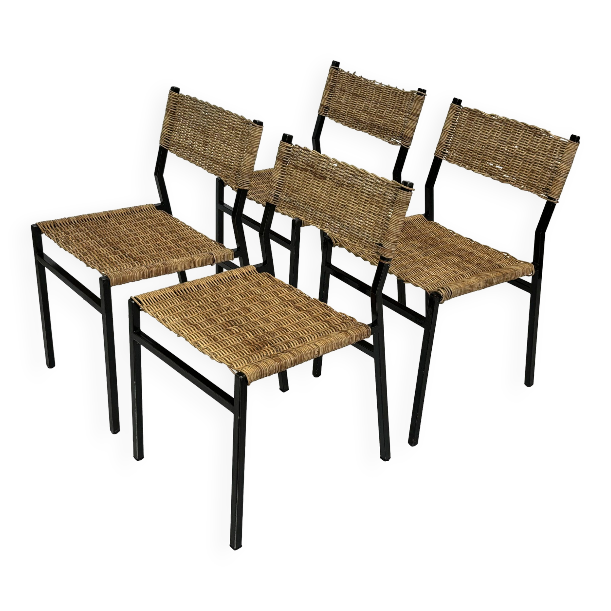 Vintage set of 4 chairs - Se05 Martin Visser - Spectrum - 60's Design