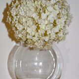 Jagged glass vase, vintage
