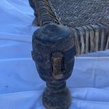 Traditional low Indian chair