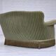 1960s, Danish 2-seater sofa, original furniture velour, beech wood.