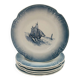 6 "Orchies Nord France" Plates, Marine Model
