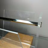 Rochebobois plexi magazine rack from the 70s