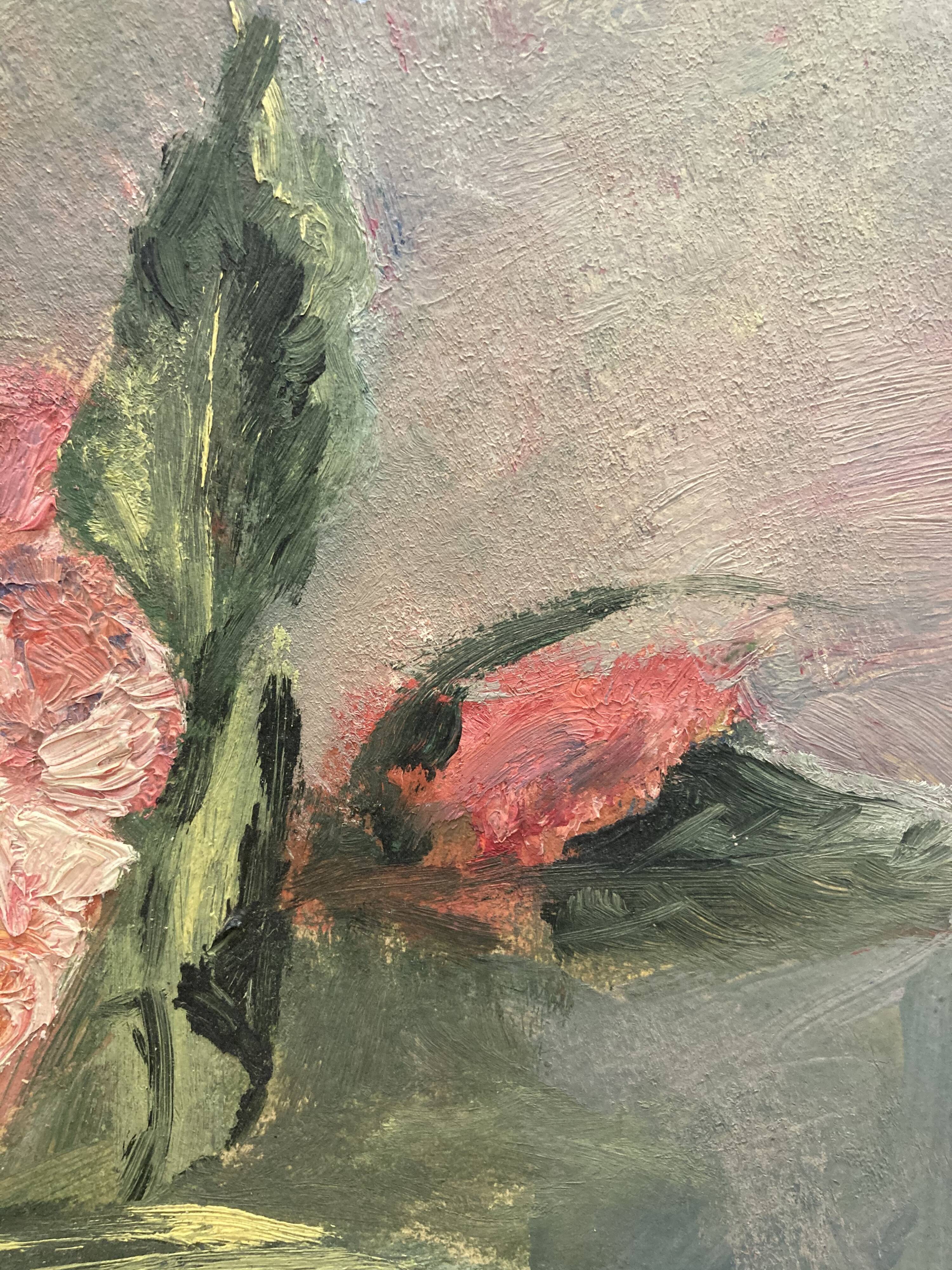 Vintage rose painting