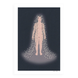 The Garland Woman, 13x18 cm, signed limited edition