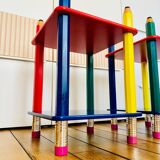 Pair of Pierre Sala “Crayon” bedside tables - 1980s