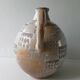 Enamelled sandstone vase by Joel Baudouin 1960s
