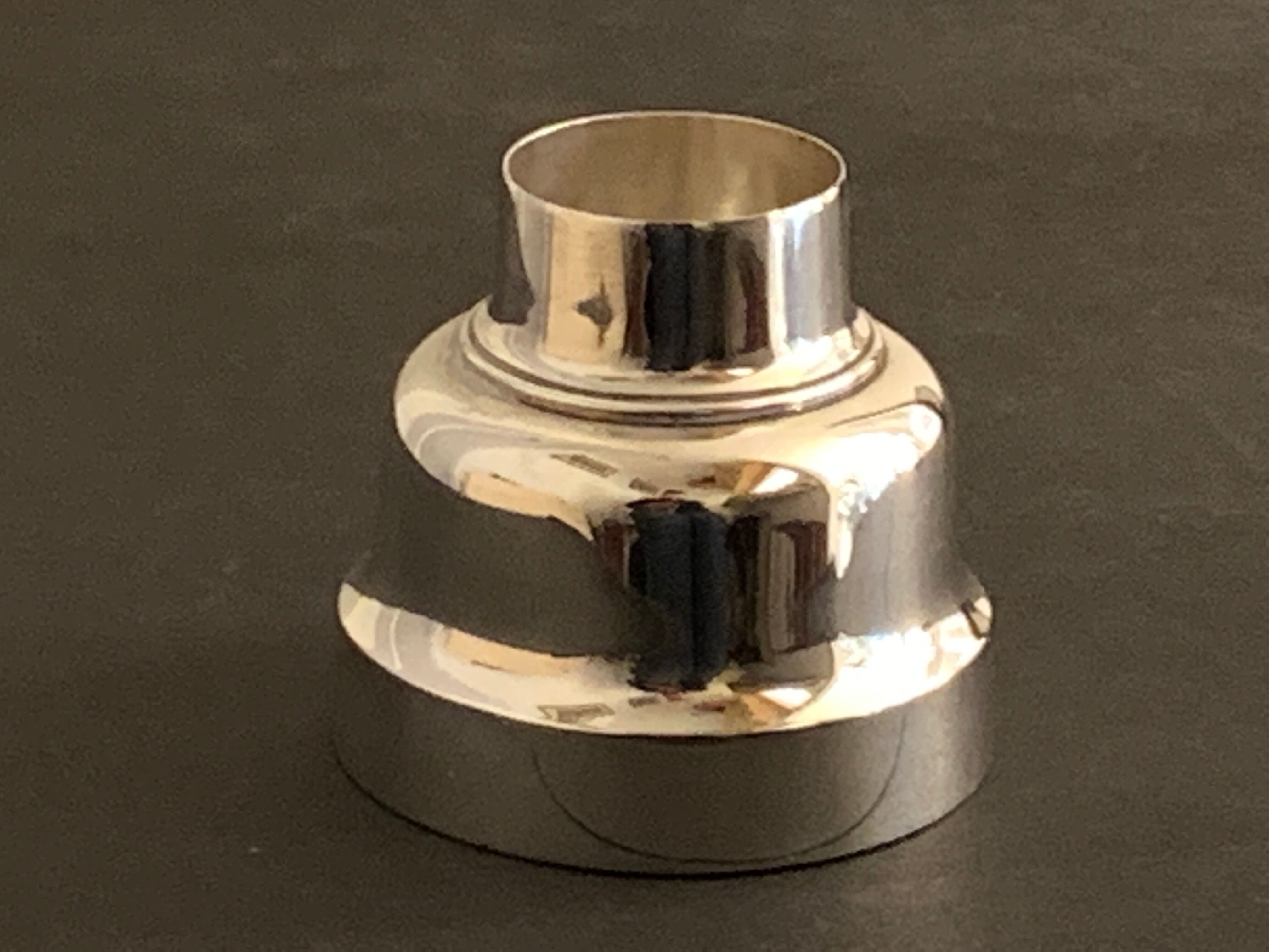 Shaker Christofle in silver metal