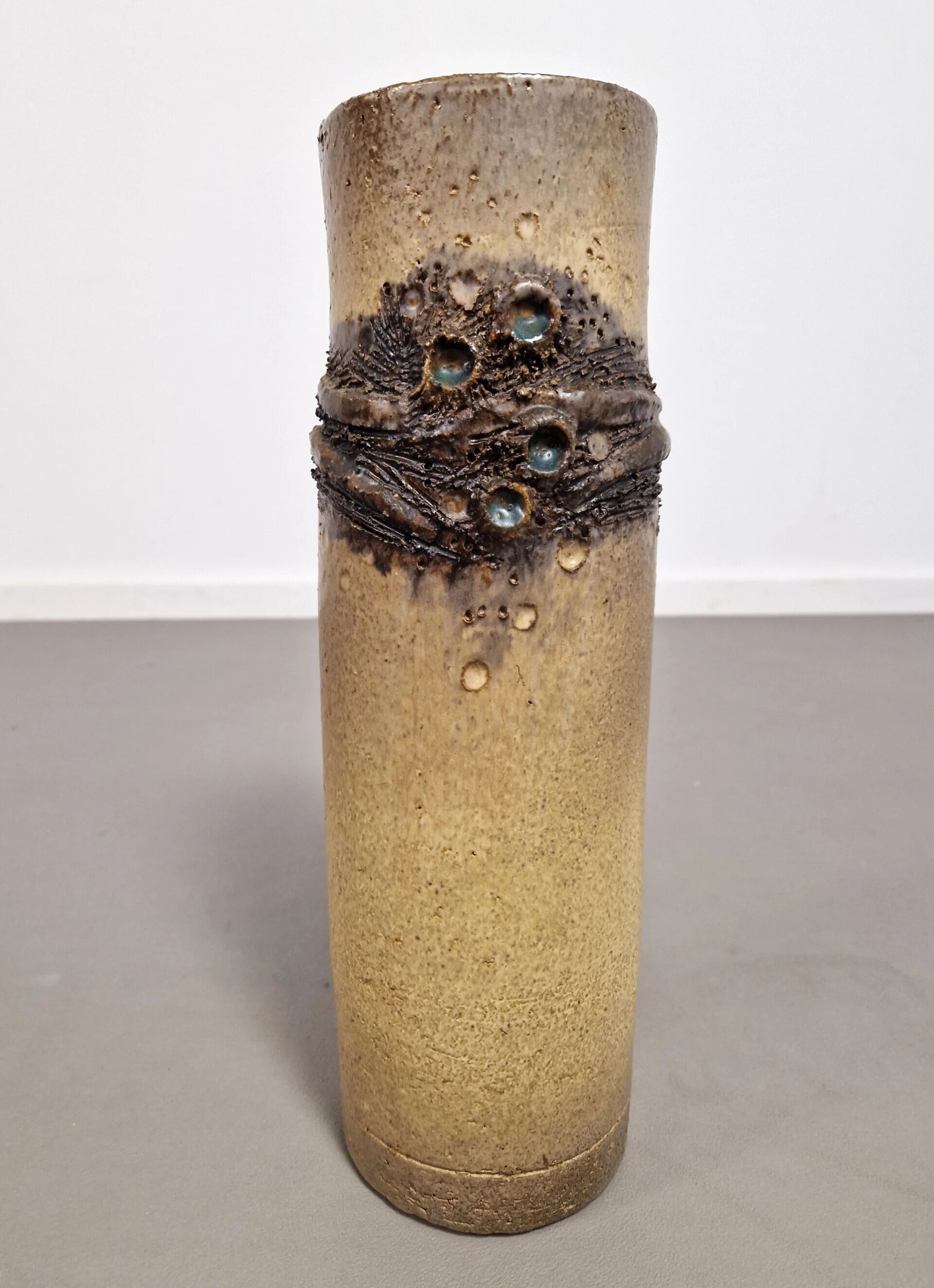 Large Elisabeth Vandeweghe vase for Perignem