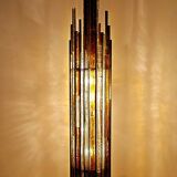 Lampadaire brutaliste Poliarte, années 1970 par Albano Poli