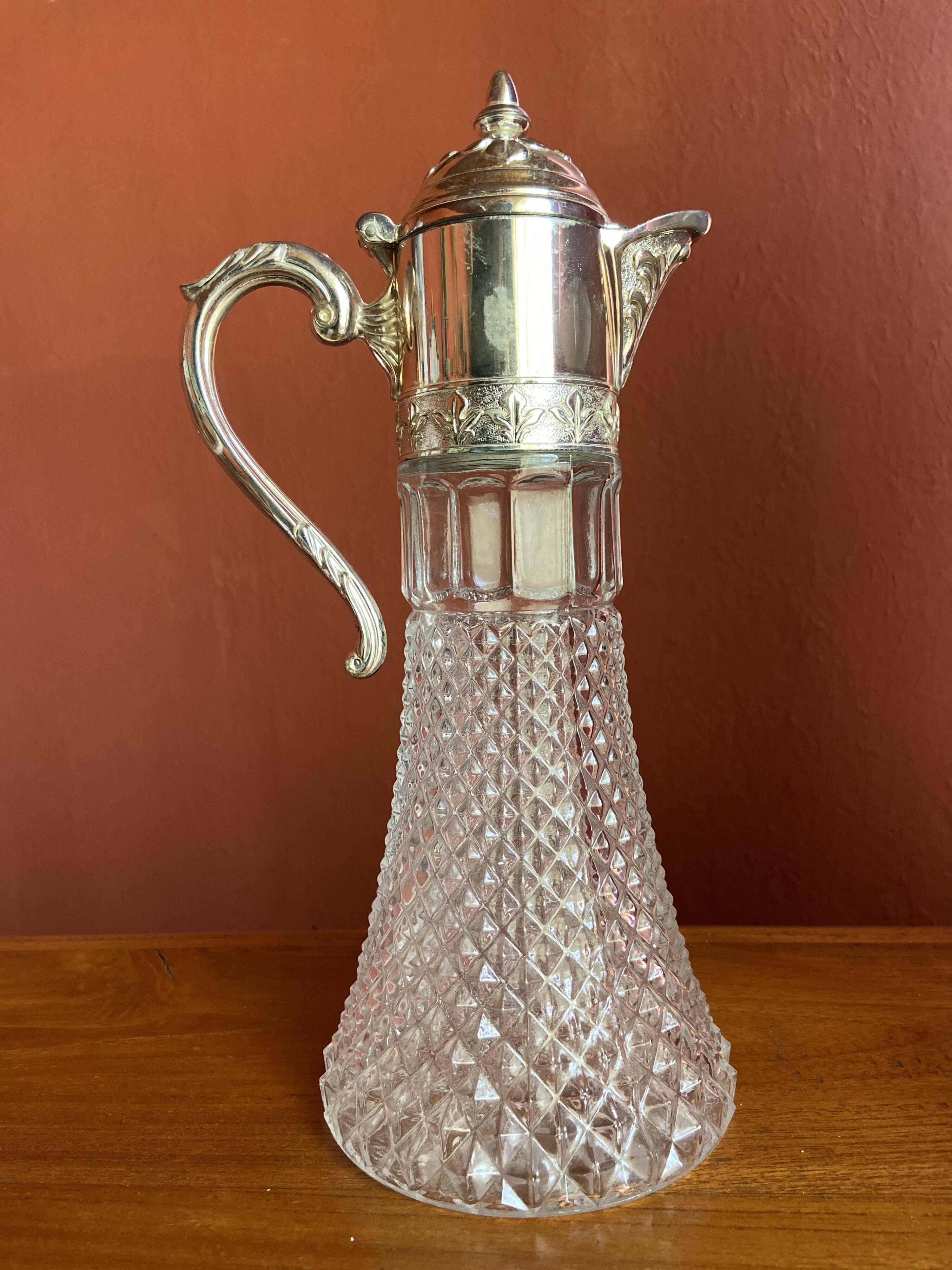 Carafe orangeade art deco