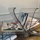 Front magazine rack for Kartell
