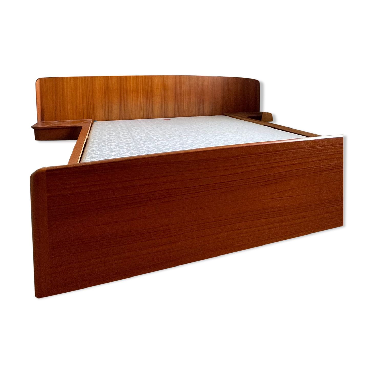 Scandinavian teak bed 60s