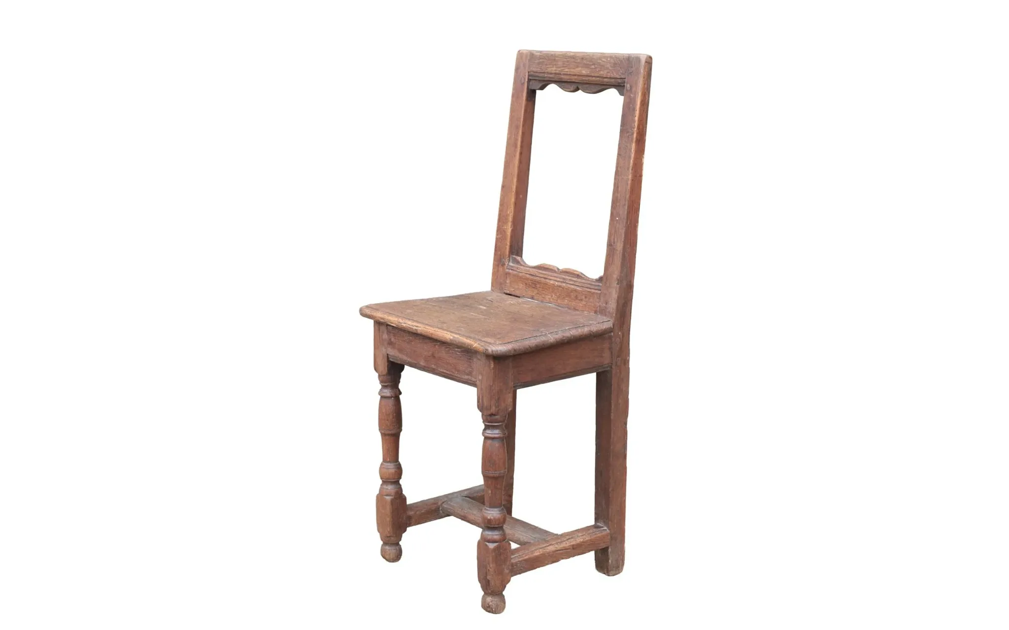 French provincial oak chair, Lorraine – late 17th/early 18th c. (no. 1)