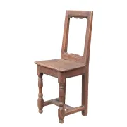 French provincial oak chair, Lorraine – late 17th/early 18th c. (no. 1)