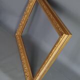 Frame style Louis XIV gilded stucco wood 57x45 cm, leaf 47,5x36 cm SB
