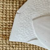 Pair of plaster wall sconces, palmette decoration, 20th century