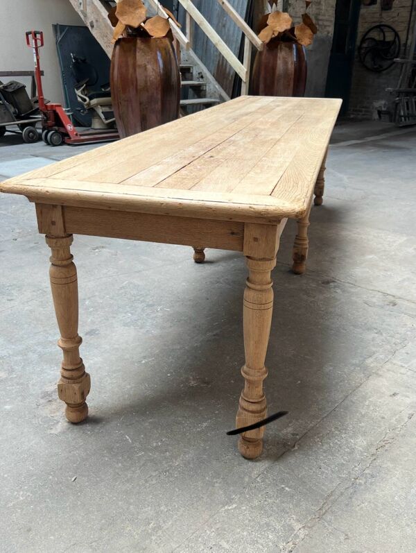 Table de drapier en chêne XIX eme