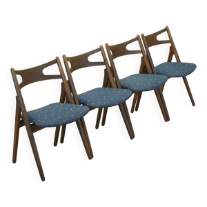 4 chaises danoises en - hans