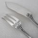 SFAM Chambly Bien Aimée, 12 silver-plated fish cutlery sets, 24 pieces.