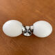 Double Space Age wall light