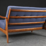 Ole Wanscher Teak Sofa 2 Seater France & Daverkosen, 1960s