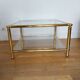 Table basse laiton Fratelli Orsenigo design Italien