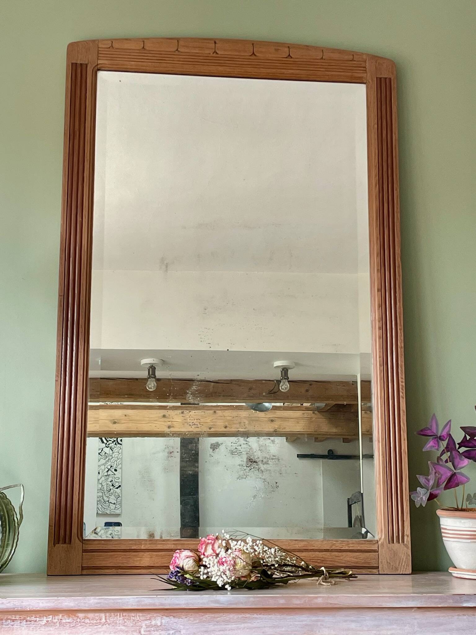 bistro mirror from the 1920s/1930s