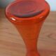 Vintage 70's pop soliflore vase - Hand-carved decor