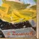 Rest, oil on canvas mounted on cardboard signed Dassimov