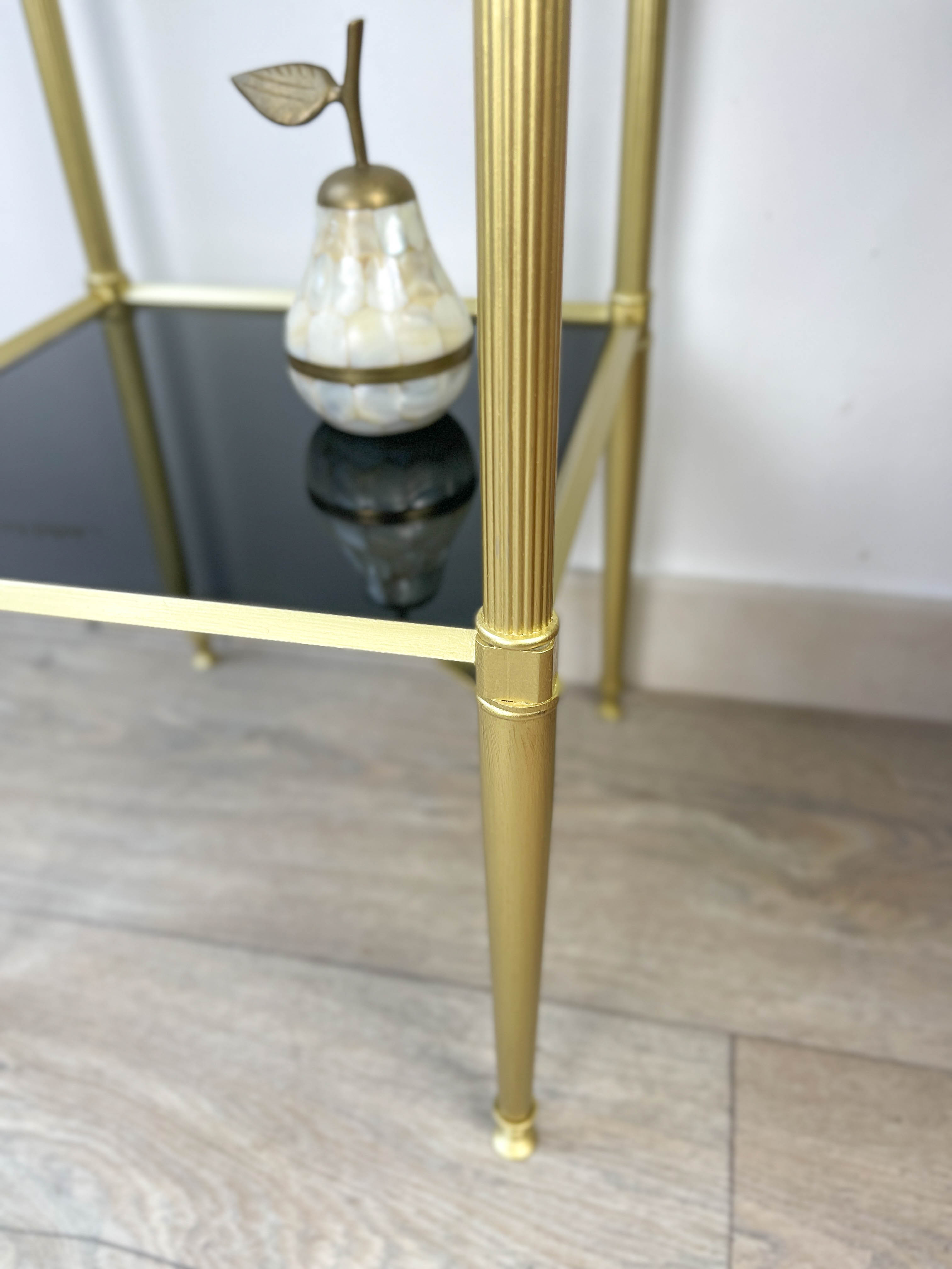 Brass and glass harness 1970